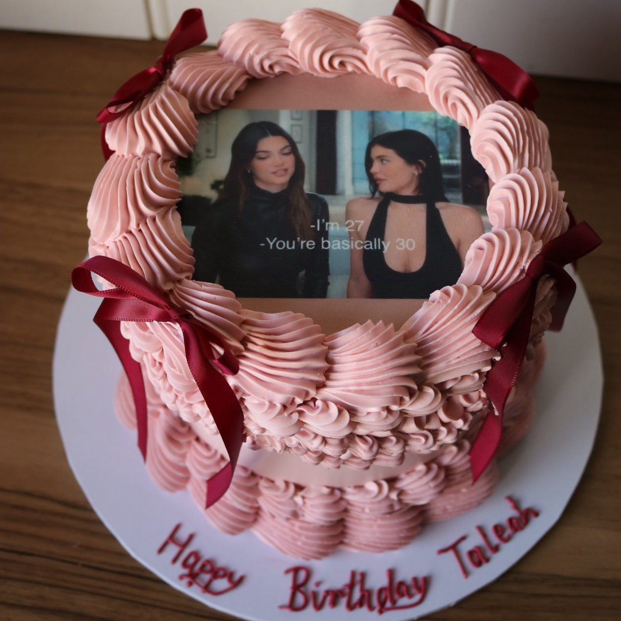Edible Image Cake