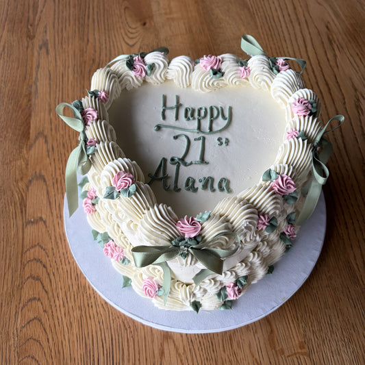 Vintage Rose Cake